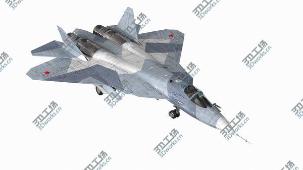 images/goods_img/20210312/3D Stealth Multirole Fighter SU 57/2.jpg